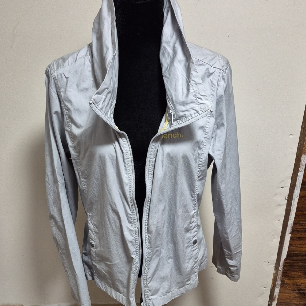 BENCH BBQ Jacket Ladies XL GRAY AND YELLOW